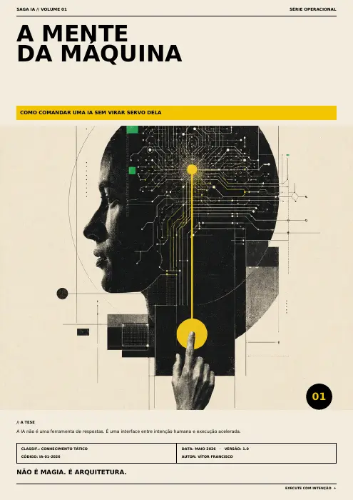 Capa do livro A Mente da Máquina