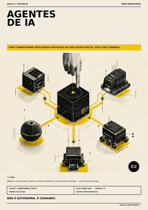 Capa do livro Agentes de IA